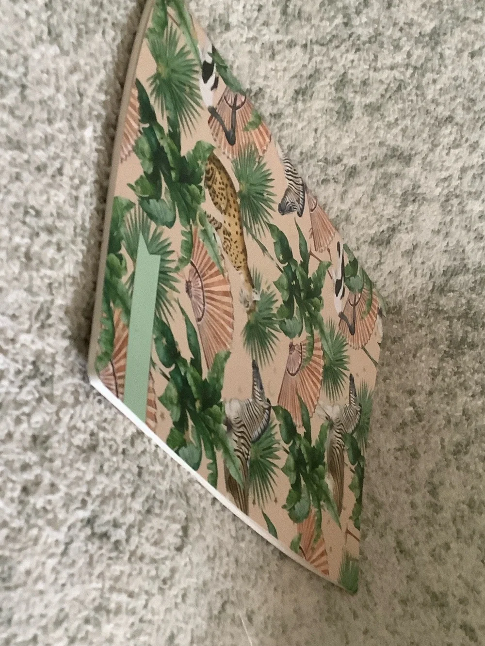 Stunning Tropical Animals and Plants Lined Pages Journal Notebook NWT 60 pages